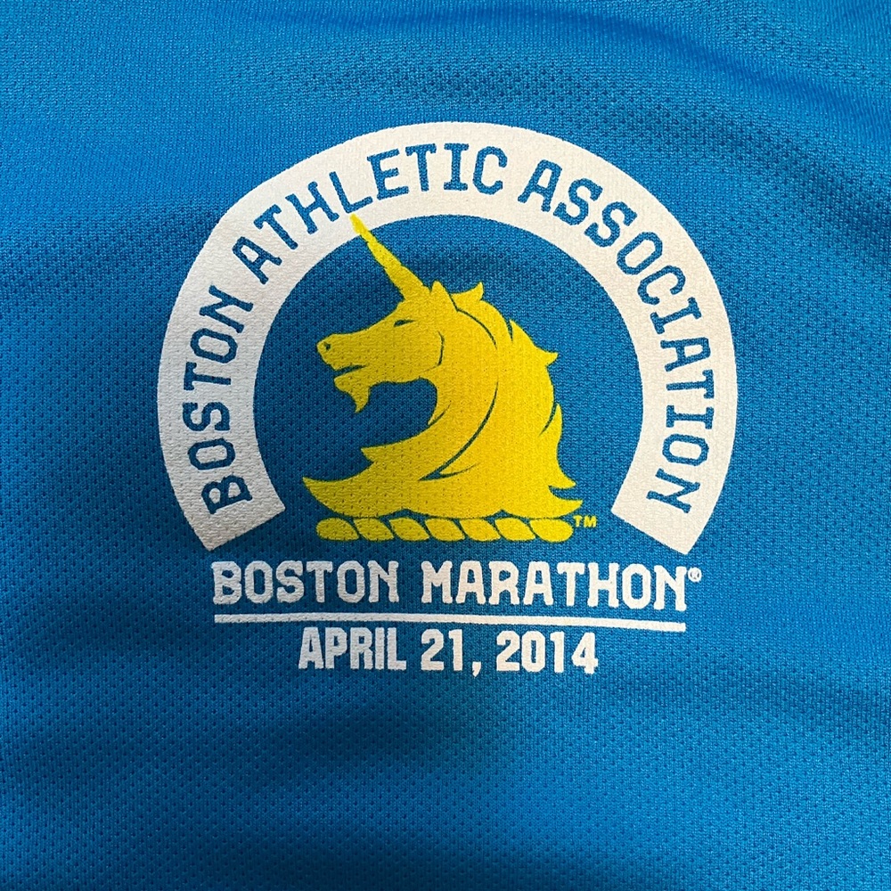Unisex adidas climalite Boston marathon tee